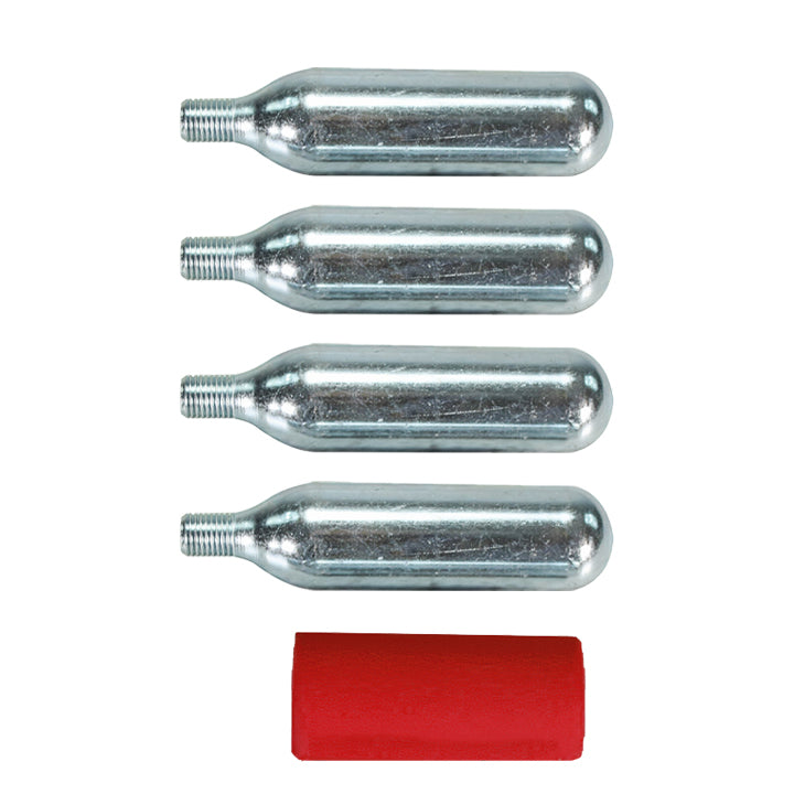 Stop & Go 1001A 28 Piece Tubeless Tire Pocket Plugger Repair Kit & CO2 for Punctures and Flats on Motorcycle, ATV, & Utility Vehicle (15 Mushroom Plugs)