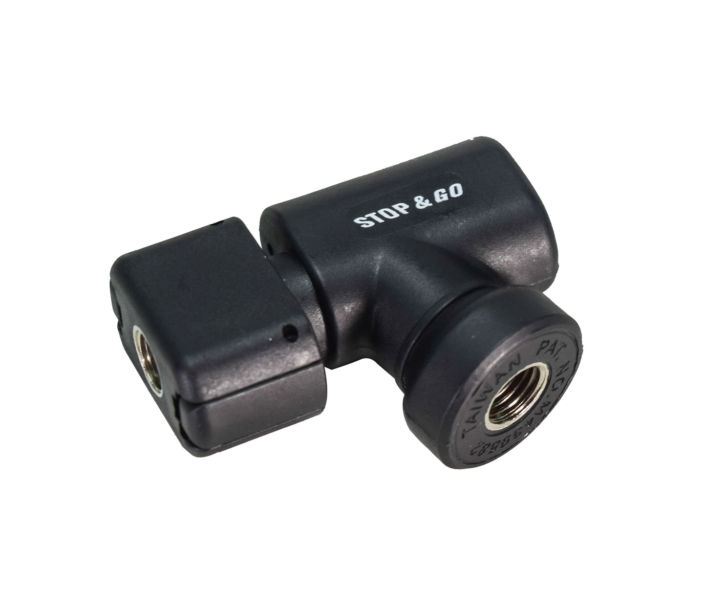 Stop & Go 1090A- 7 Piece Tire Inflation Kit with 4 CO2 Canisters, Hose, Sleeve, and Storage Bag for Flats on Motorcycles, ATVs, Lawn Mowers, Golf Carts, and Utility Trailers