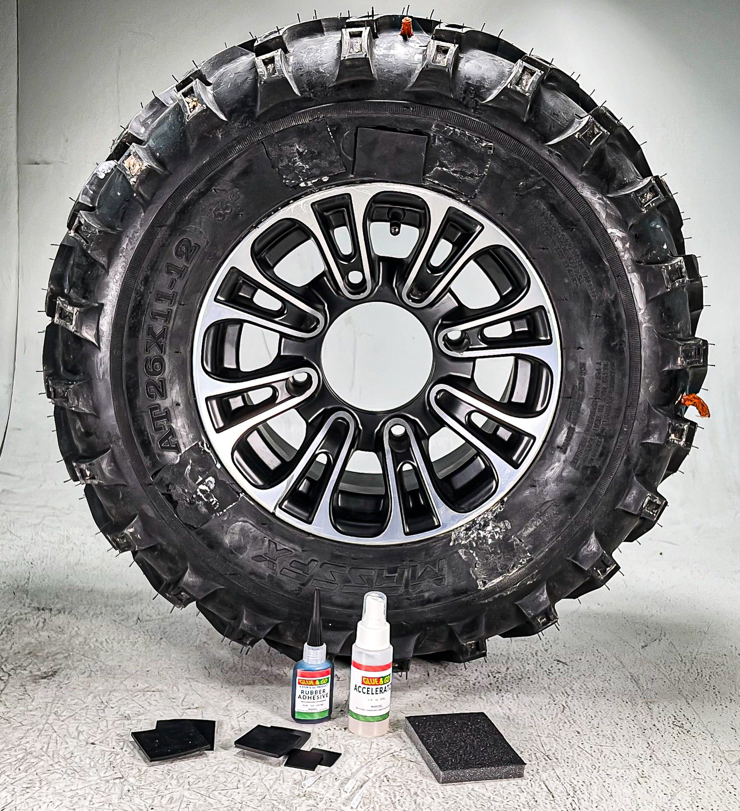 Stop & Go SW1000 Emergency External Sidewall Tubeless Tire Repair Kit for ATV & UTV