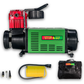 Stop & Go 2000 Portable 12 Volt Air Compressor - Inflates Up to 42" tires on Car, Motorcycle, ATV, UTV, Jeep, Truck, & Tractor (Single Piston)