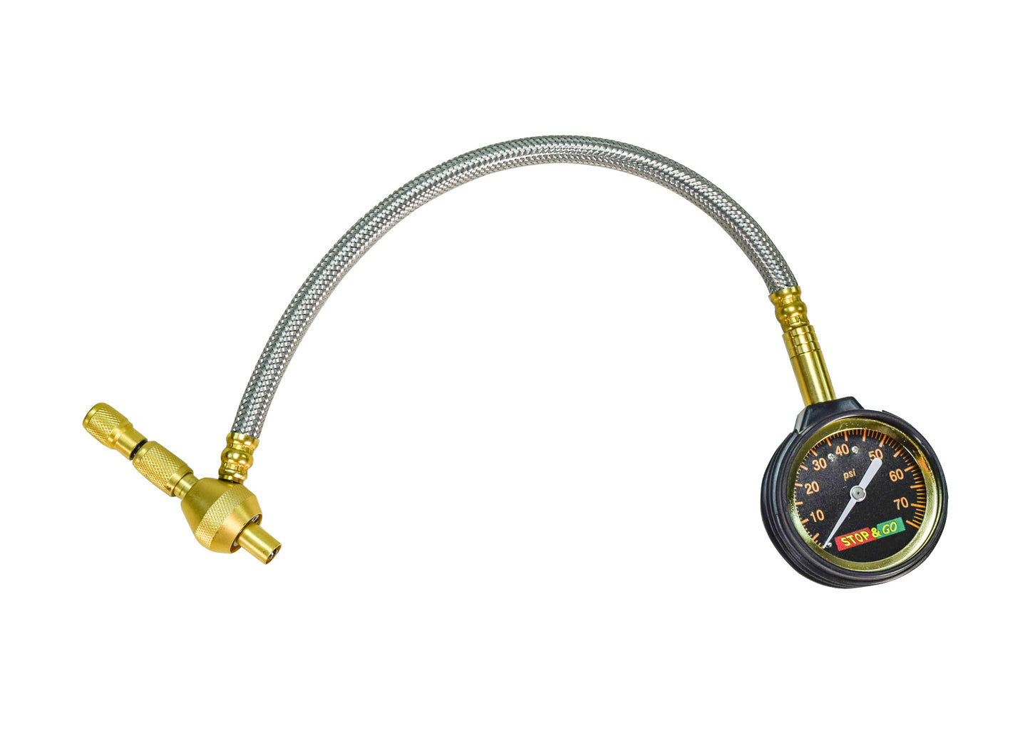 Stop & Go 2010 Rapid Analog Tire Deflator, Accurate 0-80PSI Pressure Gauge for Jeeps, 4x4, ATV, UTV, Truck, and Other Off Road Vehicles