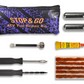 Stop & Go 8065 Tubeless Tire Repair Kit for ATV with CO2 for Punctures (5 Plugs)