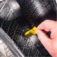 Stop & Go 3002 8 Piece Tubeless Tire Repair Kit with Patches & Rubber Cement for Punctures & Flats on Car, Truck, ATV, UTV, Motorcycle, & Trailer (6 Patches)